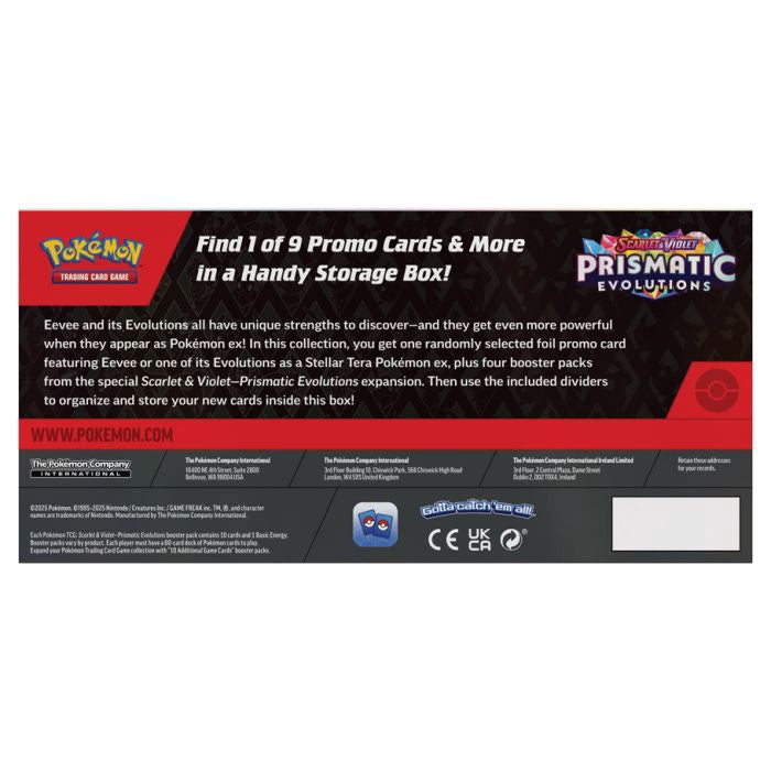 Pokemon Tcg Scarlet  Violet 85 Prismatic Evolutions Surprise Box