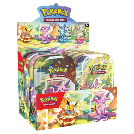 Pokemon Tcg Scarlet  Violet 85 Prismatic Evolutions Mini Tin