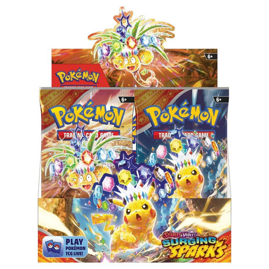 Pokemon Tcg Scarlet  Violet 8 Surging Sparks Booster Pack