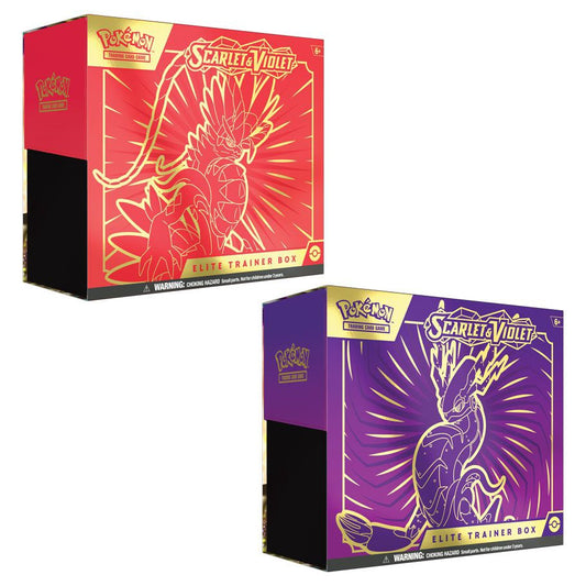 Pokemon Tcg Scarlet  Violet Elite Trainer Box