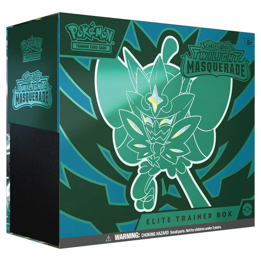 Pokemon Tcg Scarlet  Violet 6 Twilight Masquerade Elite Trainer Box