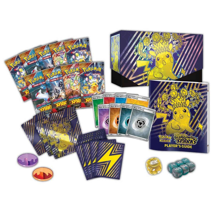 Pokemon Tcg Scarlet  Violet 8 Surging Sparks Elite Trainer Box