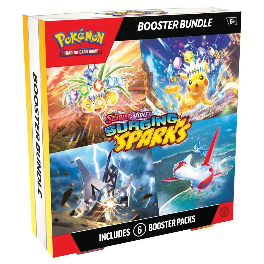 Pokemon Tcg Scarlet  Violet 8 Surging Sparks Booster Bundle