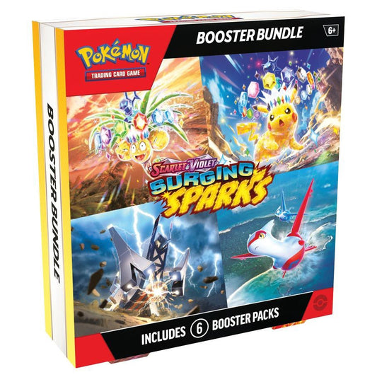 Pokemon Tcg Scarlet  Violet 8 Surging Sparks Booster Bundle