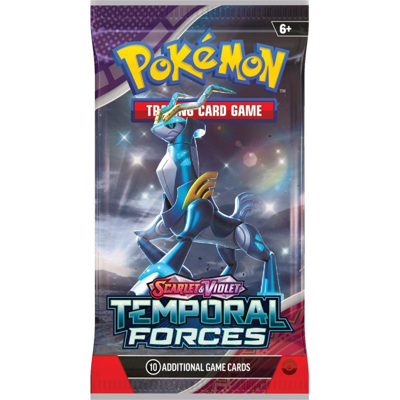 Pokemon Tcg Scarlet  Violet 5 Temporal Forces Booster Pack