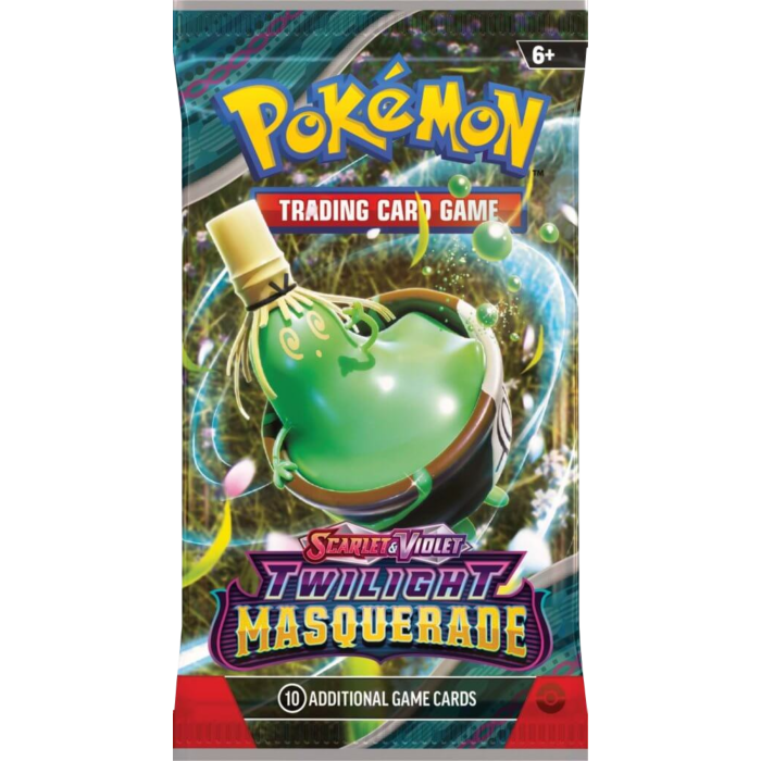 Pokemon Tcg Scarlet  Violet 6 Twilight Masquerade Booster Pack