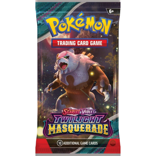 Pokemon Tcg Scarlet  Violet 6 Twilight Masquerade Booster Pack